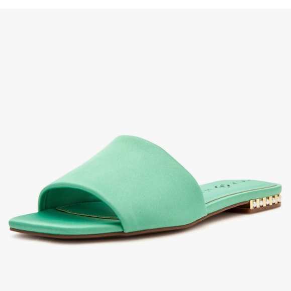 Katy Perry The Pearl Collection Green slide size 9M - Picture 1 of 11